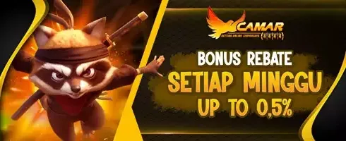 Cashback Slot Mingguan Hingga 0.5% promotion